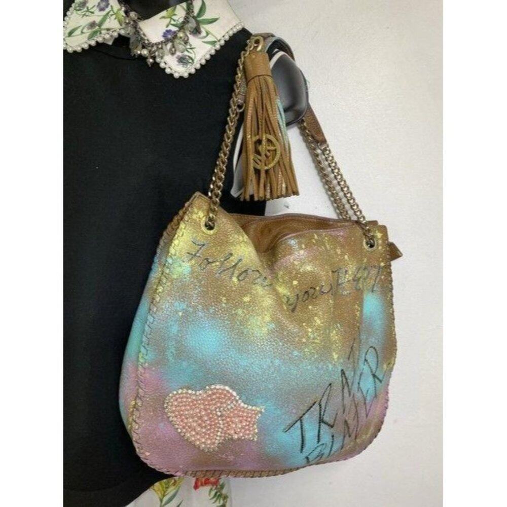 michael kors graffiti customized with multicolor s - Picture 7 of 12